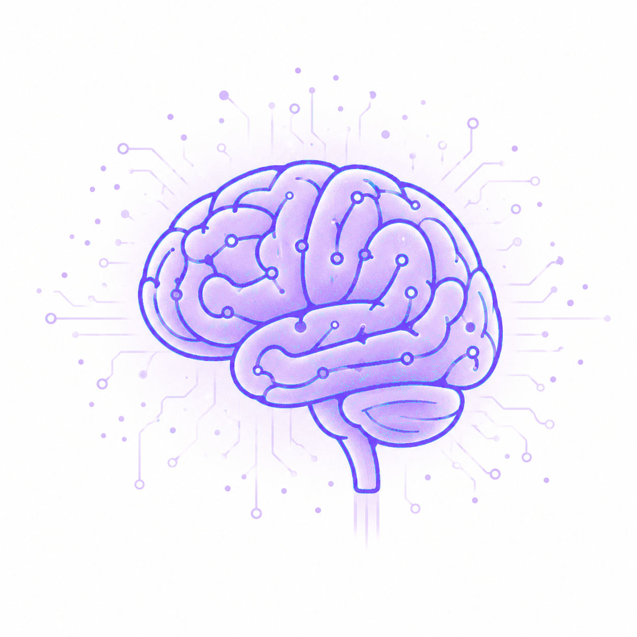 AI brain illustration